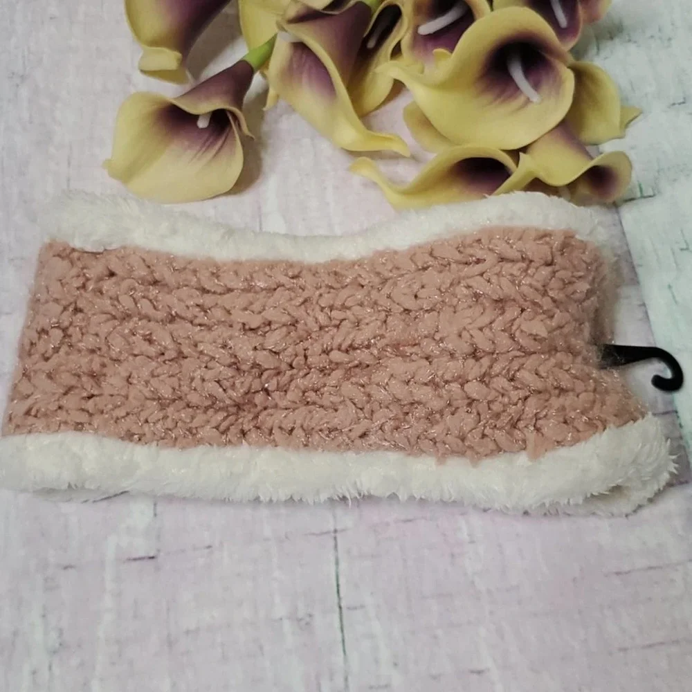 NWT Minicci Faux Fur Lined Headband